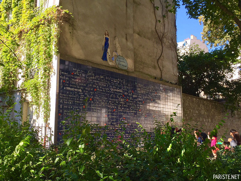 Le Mur des Je T'Aime - Seni Seviyorum Duvarı - Wall of Love Pariste.Net
