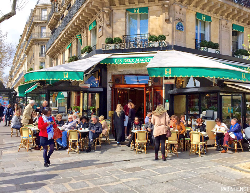 Les Deux Magots Cafe Pariste.Net