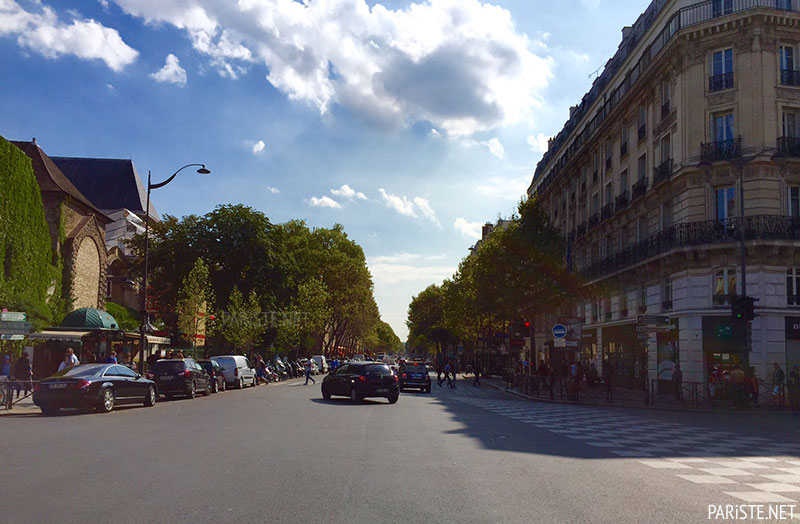 Saint Germain Bulvarı - Boulevard Saint Germain Pariste.Net