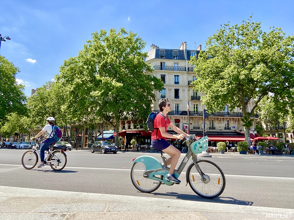 Velib Kiralik Bisiklet Eyfel Kulesi Paris Ahmet Ore Pariste.Net