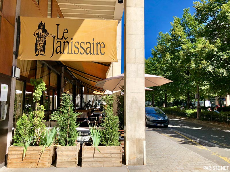 Le Janissaire Restaurant Pariste.Net