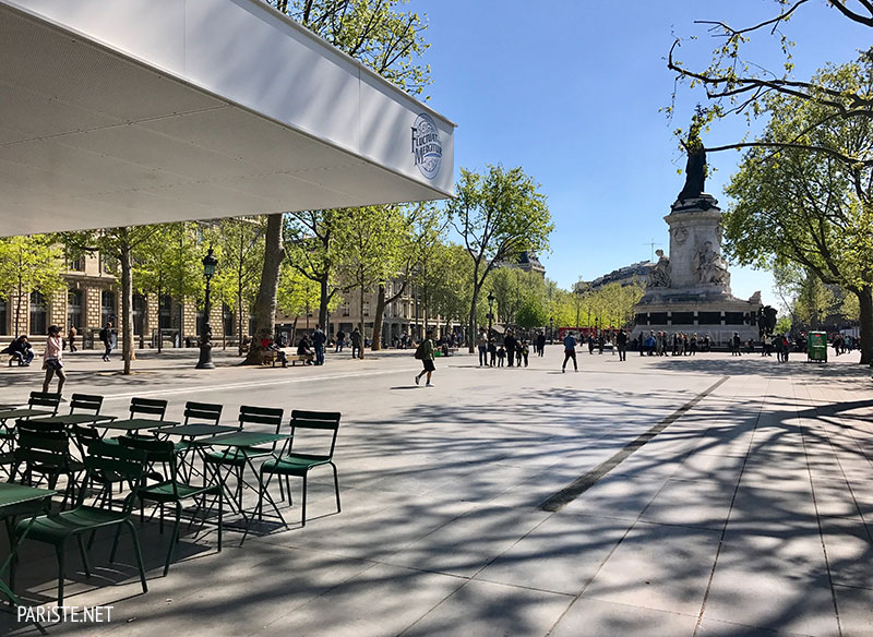 Place de la République - Republique Meydanı Pariste.Net