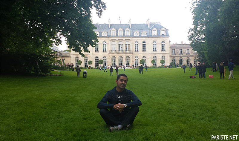 Palais de l'Elysée - Elysée Sarayı Pariste.Net Ahmet ORE
