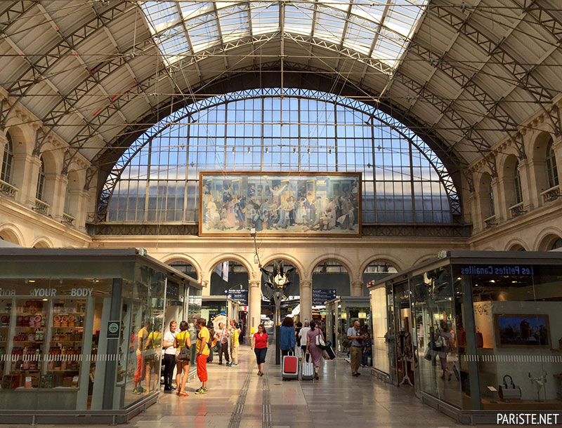 Gare de l'Est Doğu Garı Pariste.Net