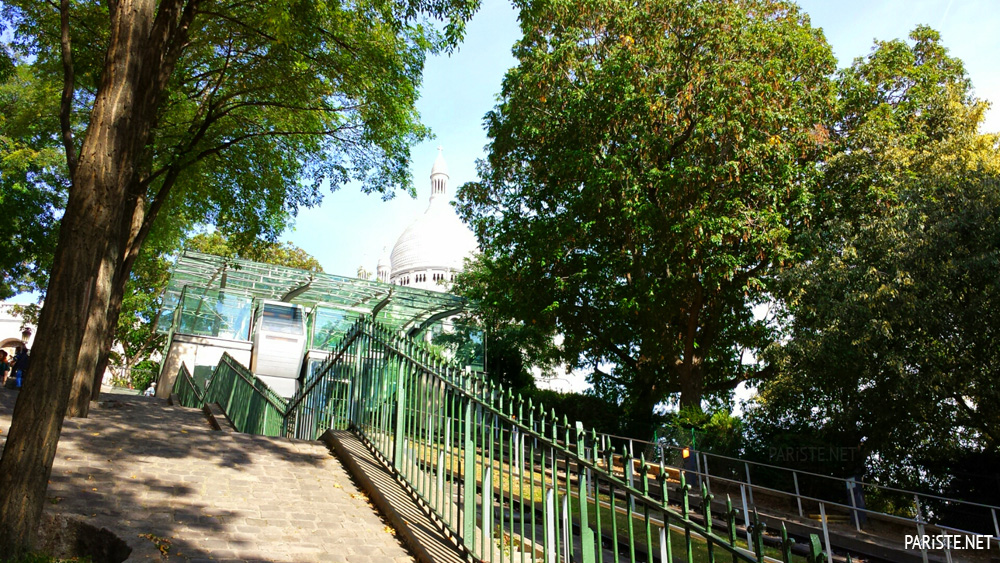 Montmartre Fünikuleri - Funiculaire de Montmartre Pariste.Net