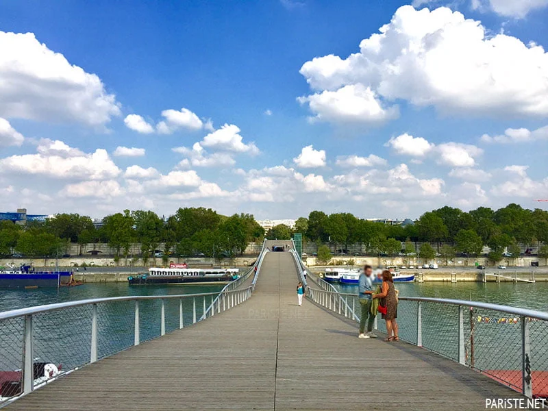 Passerelle Simone de Beauvoir Paris Pariste.Net