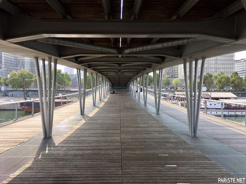 Passerelle Simone de Beauvoir Paris Pariste.Net