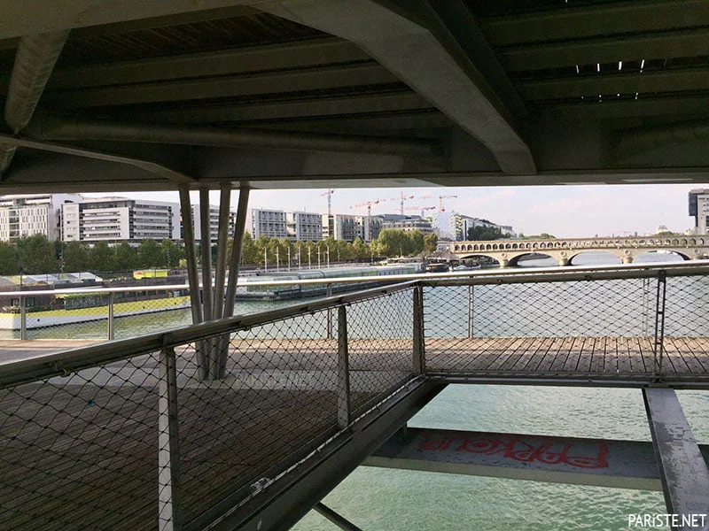 Passerelle Simone de Beauvoir Paris Pariste.Net