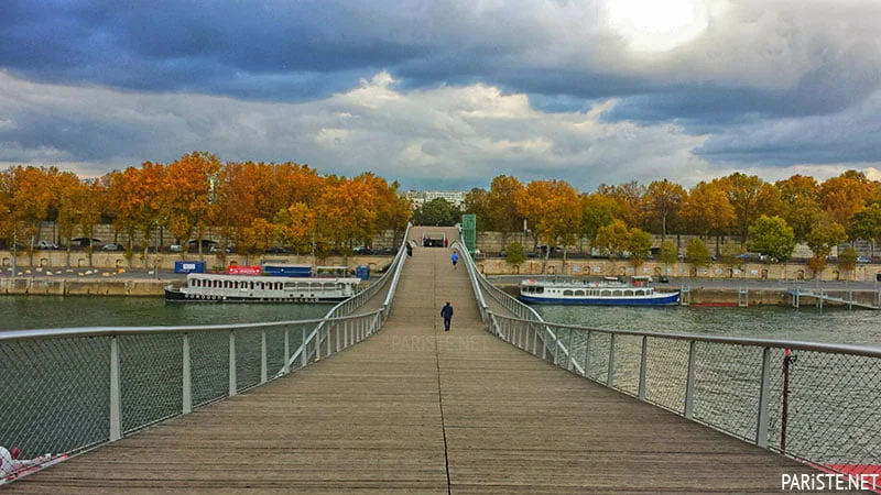 Passerelle Simone de Beauvoir Paris Pariste.Net