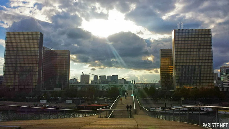 Passerelle Simone de Beauvoir Paris Pariste.Net
