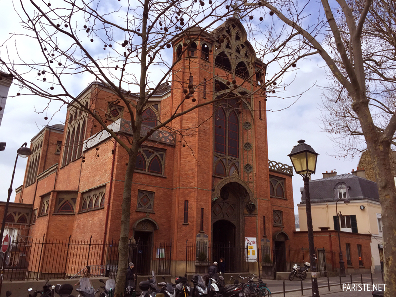 Paris Montmartre Saint Jean Kilisesi - Eglise Saint Jean de Montmartre Pariste.Net