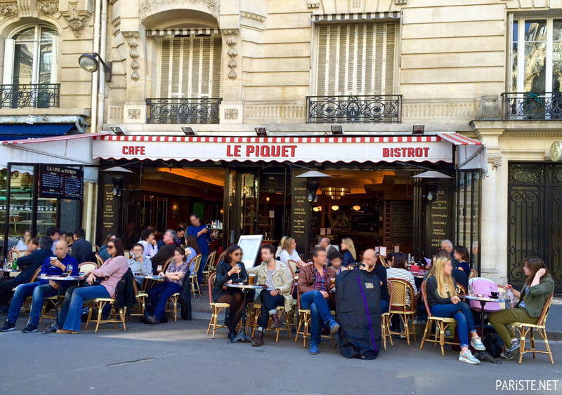 Paris Le Piquet Cafe Bistrot Pariste.Net