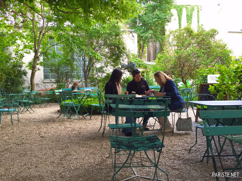Rose Bakery Cafe Musee de la Vie Romantique Paris Pariste.Net