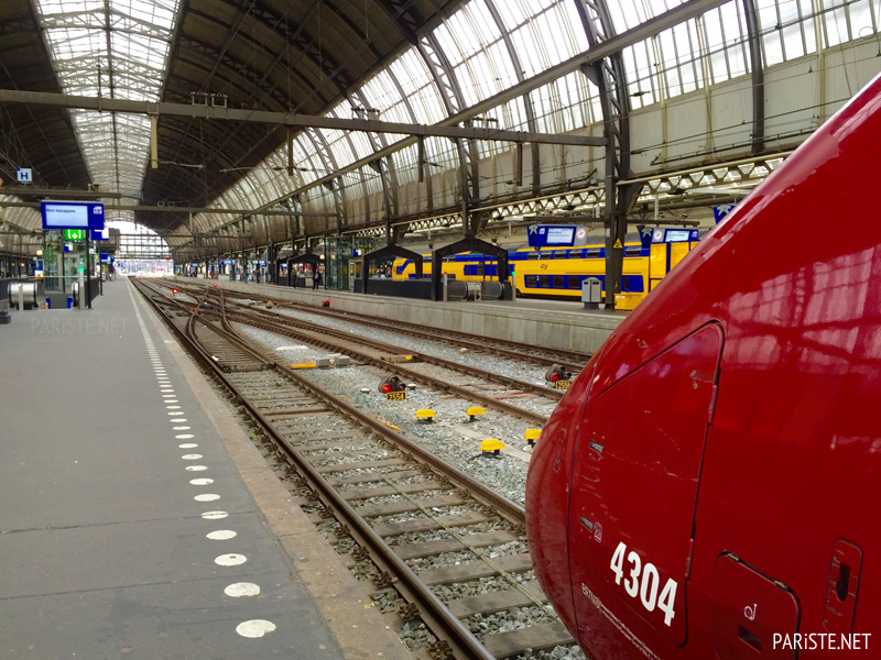 Thalys TGV Hızlı Tren Amsterdam Brüksel Pariste.Net