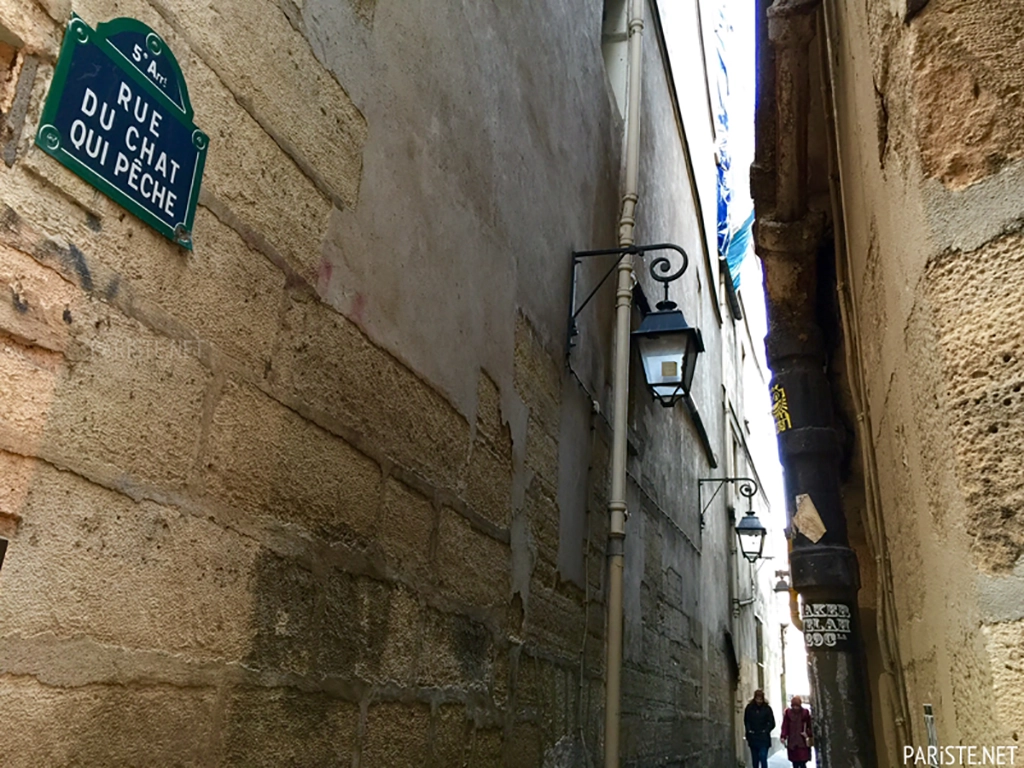 Paris'teki En Dar Sokak: Rue Du Chat Qui Peche - Balık Tutan Kedi Sokağı Pariste.Net