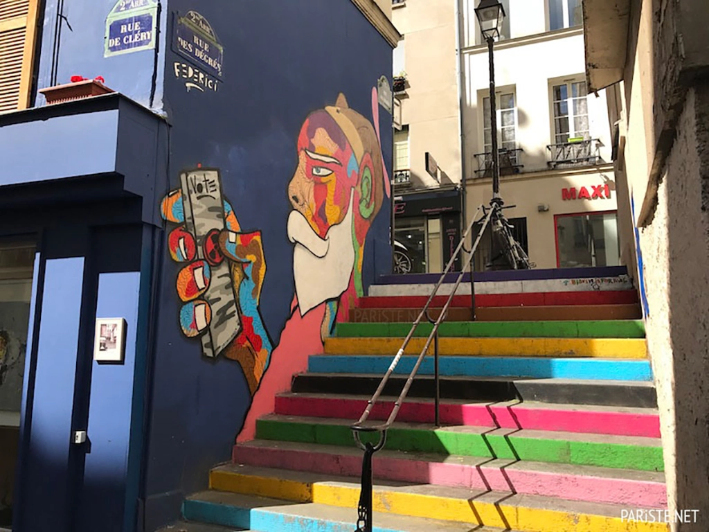 Paris'teki En Kısa Sokak: Rue des Degres Pariste.Net