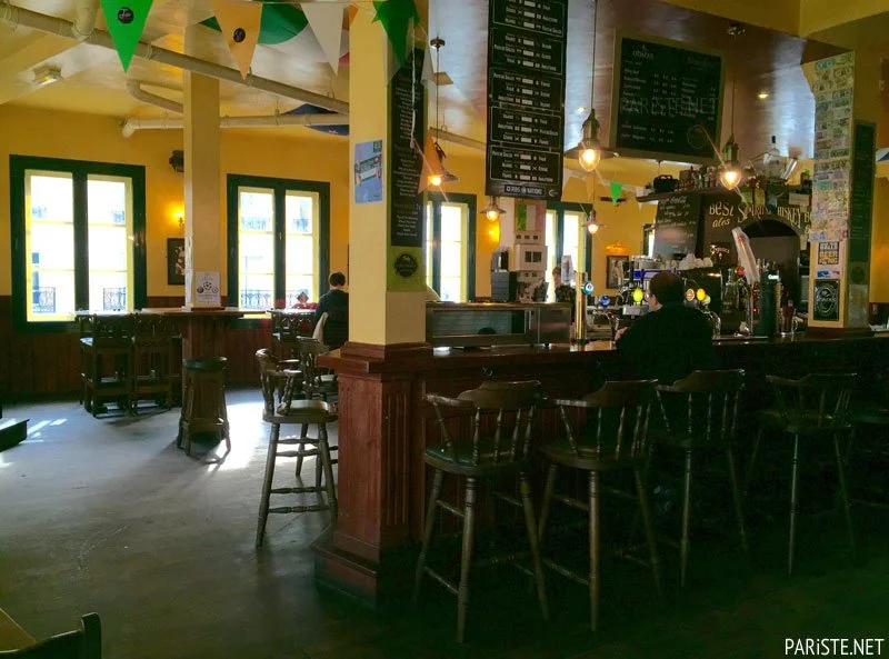 Corcorans Irish Pub Montmartre Paris Pariste.Net