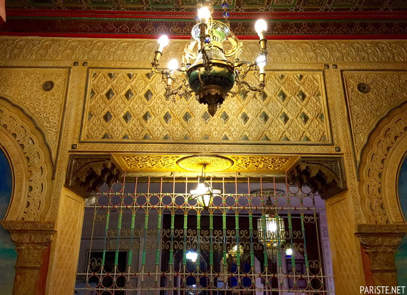 Paris Camisi'nde Nane Çayı Molası - Salon de The de la Grande Mosquee de Paris Pariste.Net