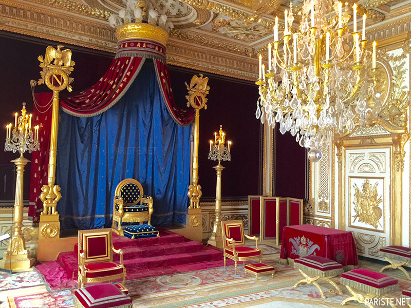 Fontainebleau Şatosu - Chateau de Fontainebleau Pariste.Net