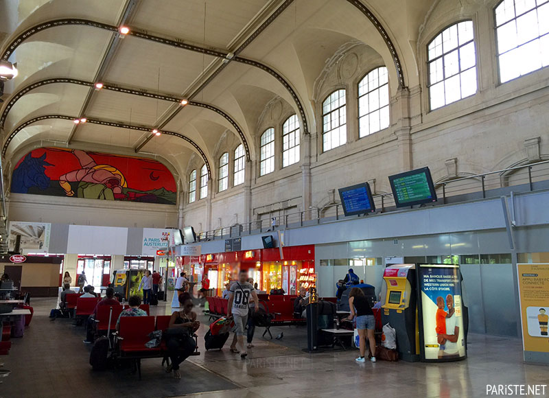 Gare d'Austerlitz - Austerlitz Tren Garı Pariste.Net