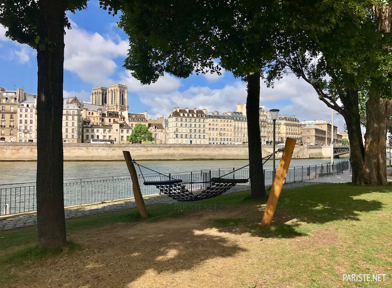 Seine Nehri Kıyısına Yürüyüş Alanı: Parc Rives de Seine Paris Pariste.Net