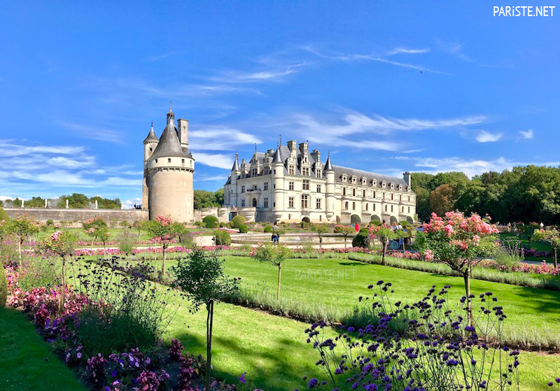 Chenonceau Şatosu - Chateau de Chenonceau Pariste.Net