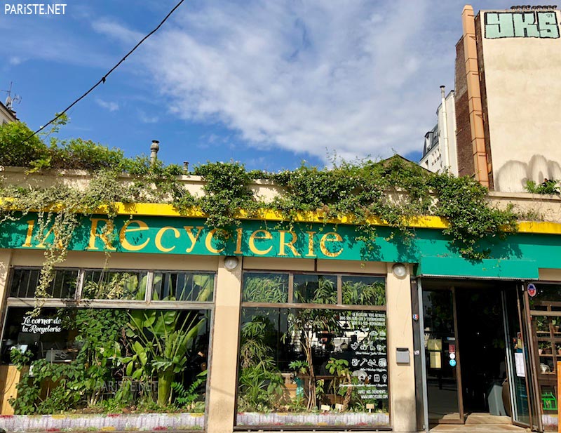 La Recyclerie Cafe Bar Restaurant Pariste.Net