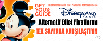 Disneyland Paris bilet seçeneklerini GetYourGuide üzerinden inceleyin
