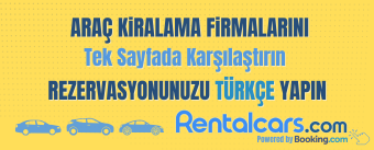 Rent a car firmalarını tek sayfada karşılaştırın