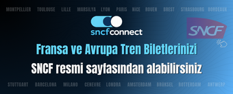 Fransa ve Avrupa tren biletlerini SNCF Connect üzerinden arayın