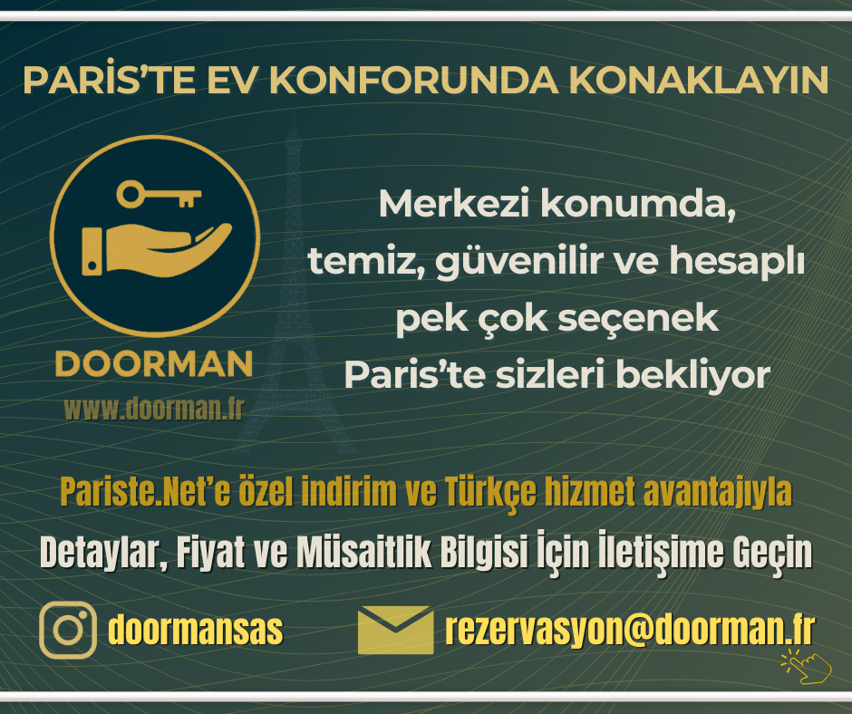 Paris'te ev konforunda konaklama için Doorman ile iletişime geçin