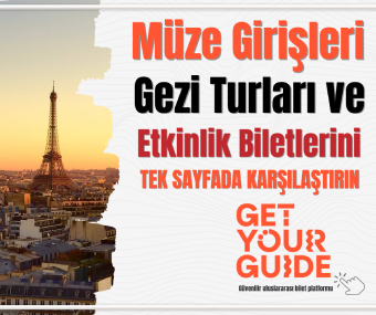Paris’te müze, tur ve etkinlik biletlerini karşılaştırın